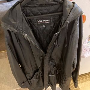 Womens leather jacket